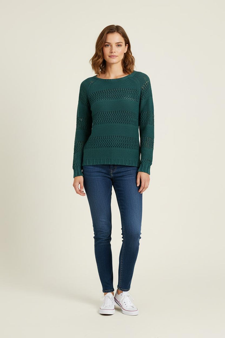 Pull Vert - Taille S/36 de la marque ba&sh | PARAD71213 - Vendu par Paradigme - Image 1