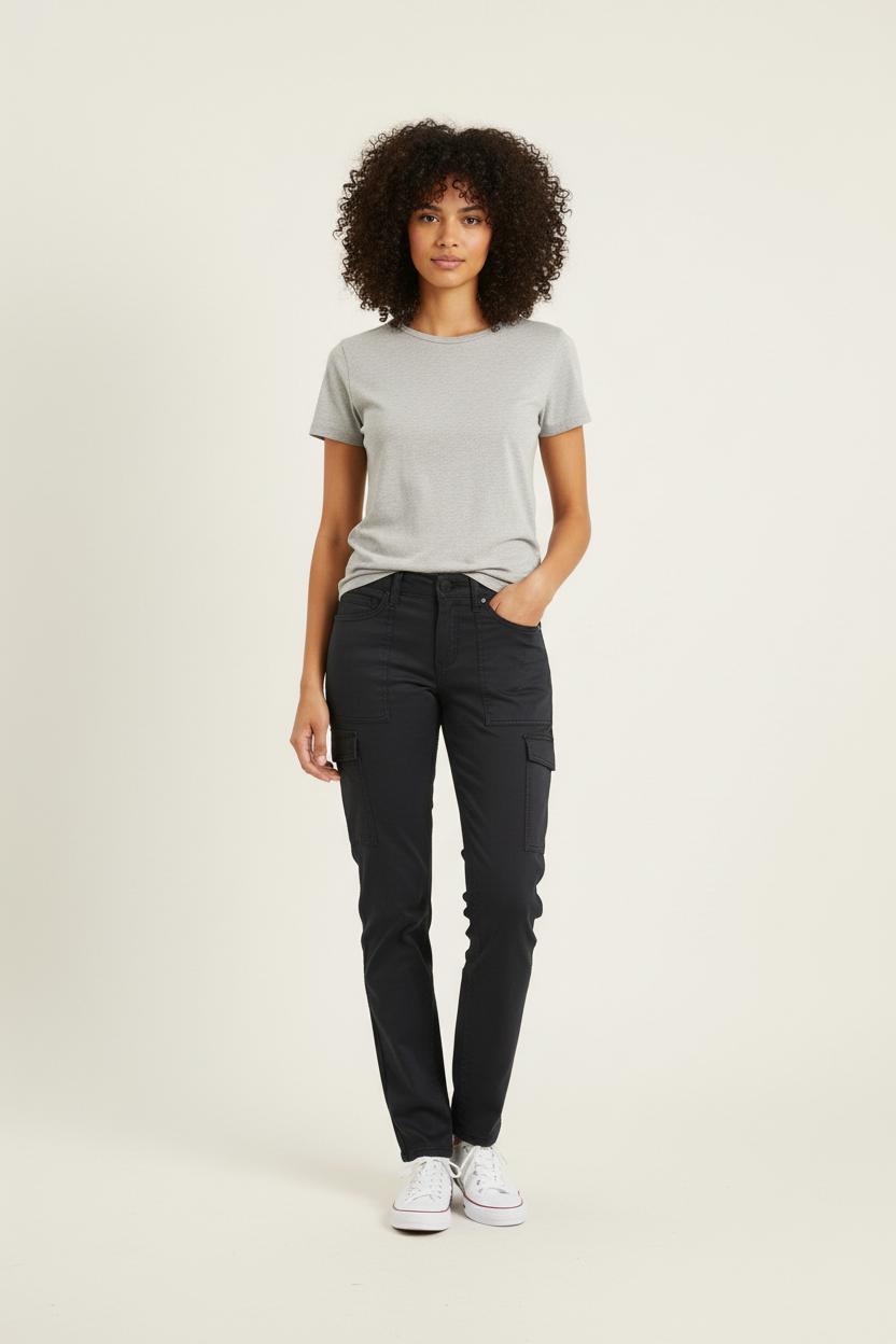 Pantalon Cargo Noir - Taille XS/34 de la marque Comptoir des Cotonniers | PARAD71215 - Vendu par Paradigme - Image 1