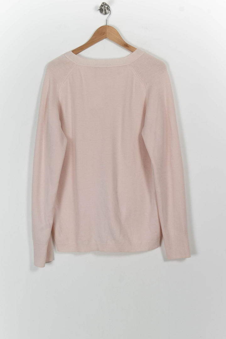 Cardigan Rose - Taille L/40 de la marque Rodier | PARAD71224 - Vendu par Paradigme - Image 4
