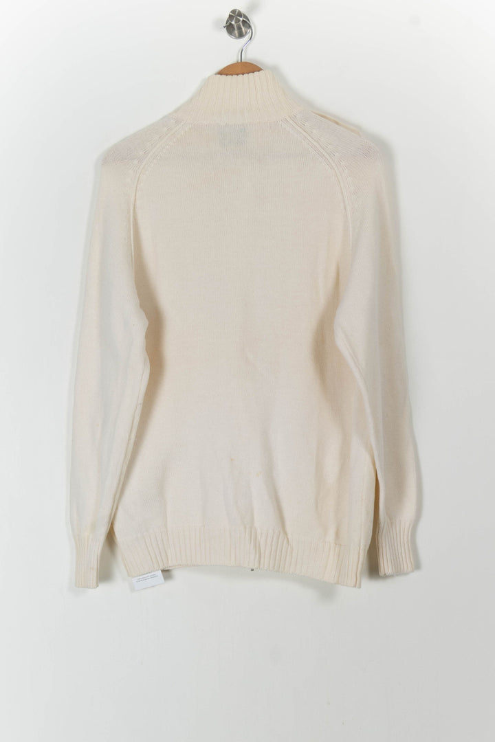Cardigan Beige - Taille M/38 de la marque Marina Rinaldi | PARAD71225 - Vendu par Paradigme - Image 4