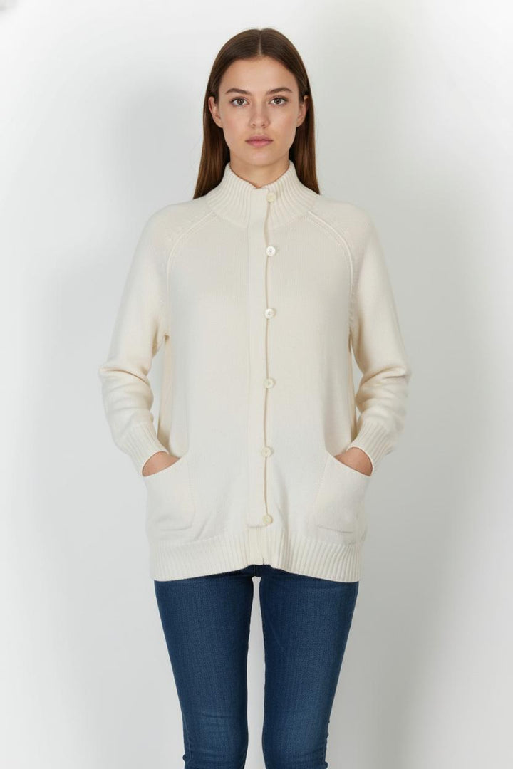 Cardigan Beige - Taille M/38 de la marque Marina Rinaldi | PARAD71225 - Vendu par Paradigme - Image 1