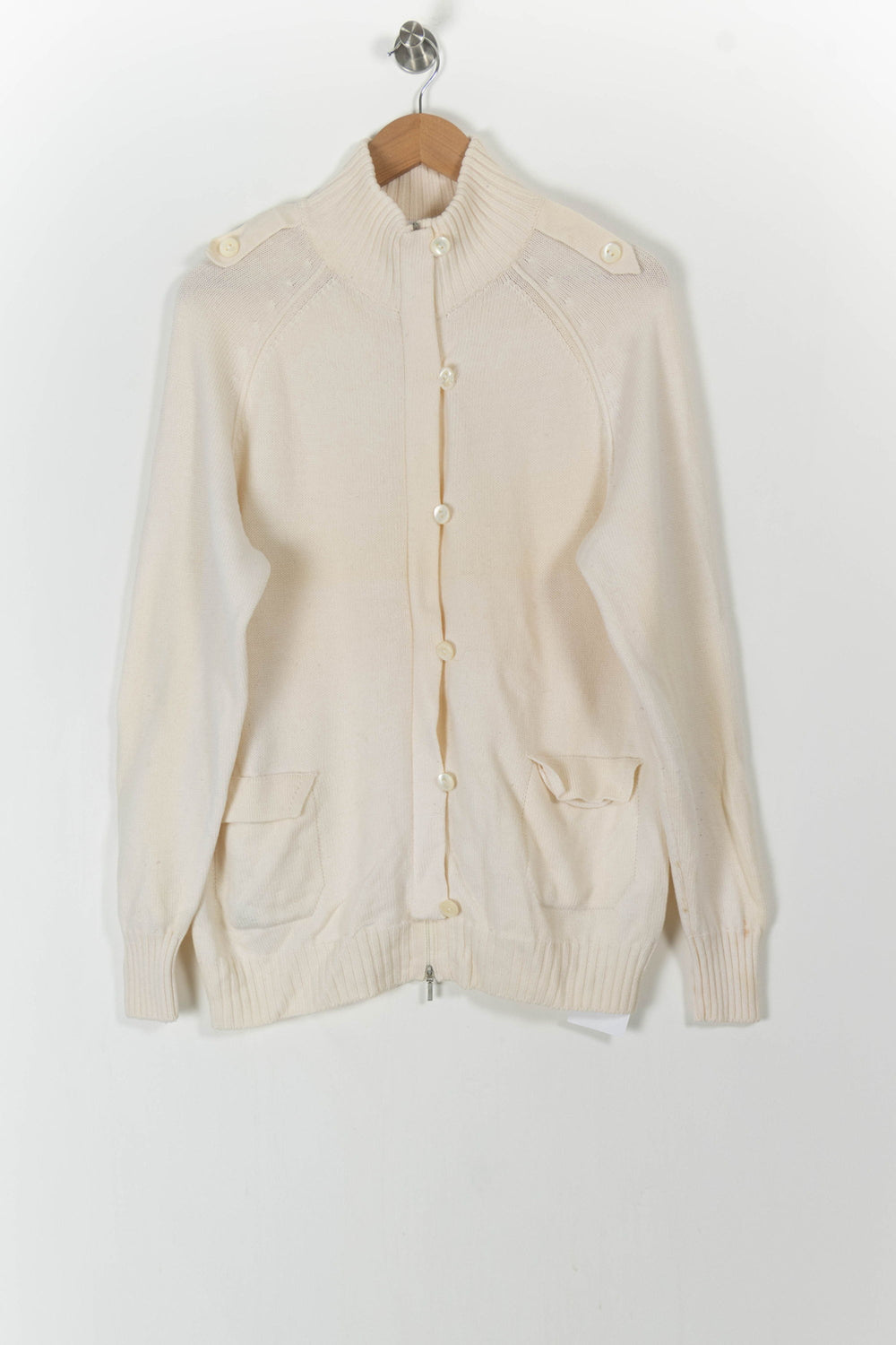 Cardigan Beige - Taille M/38 de la marque Marina Rinaldi | PARAD71225 - Vendu par Paradigme - Image 2