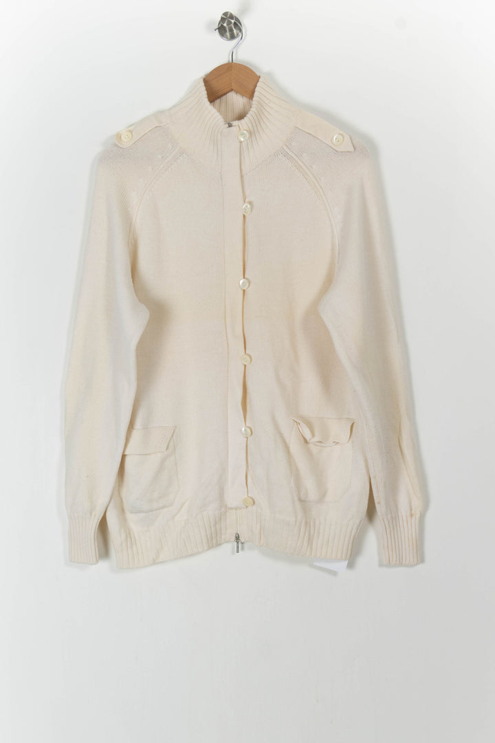 Cardigan Beige - Taille M/38 de la marque Marina Rinaldi | PARAD71225 - Vendu par Paradigme - Image 2