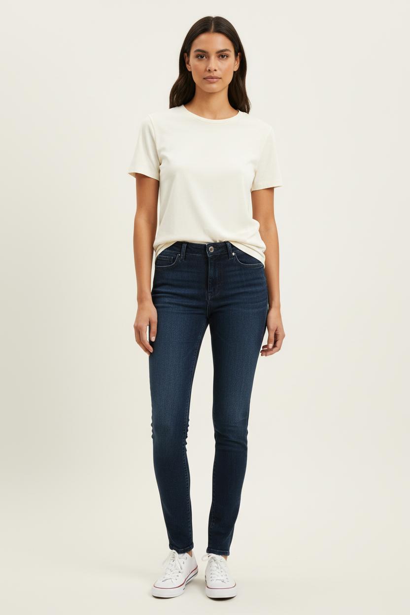 Jean Slim Bleu - Taille XS/34 de la marque Comptoir des Cotonniers | PARAD71232 - Vendu par Paradigme - Image 1