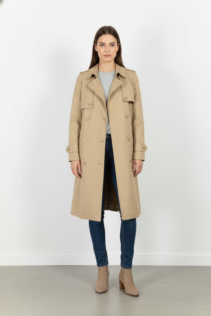Trench Beige - Taille M/38 de la marque Galeries Lafayette | PARAD71239 - Vendu par Paradigme - Image 1