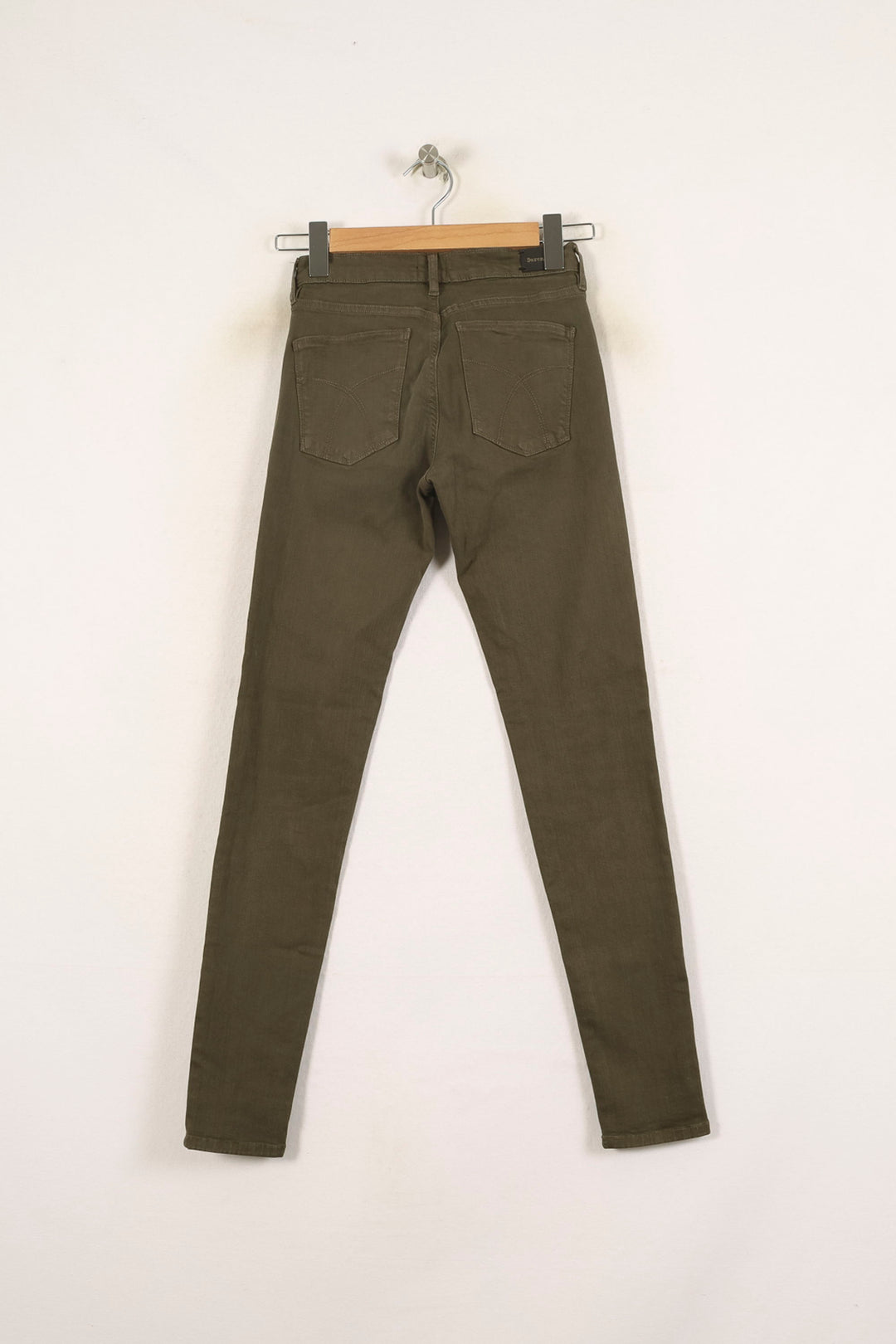 Jean Skinny Vert - Taille XS/34 de la marque Bérénice | PARAD71241 - Vendu par Paradigme - Image 4