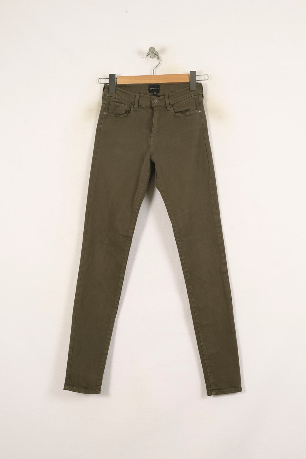 Jean Skinny Vert - Taille XS/34 de la marque Bérénice | PARAD71241 - Vendu par Paradigme - Image 2