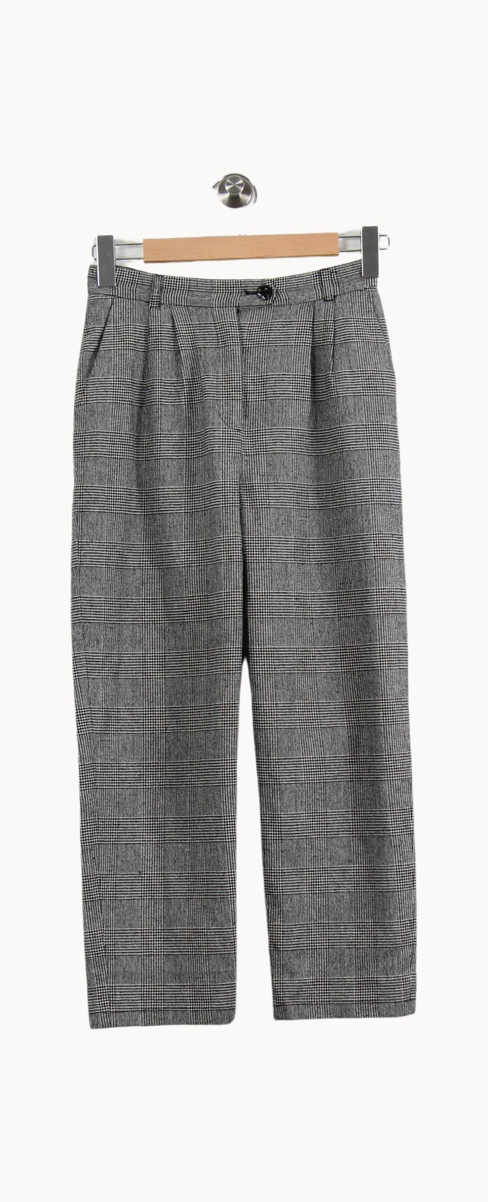 Pantalon Carreaux Gris - Taille S/36 de la marque Des petits hauts | PARAD71245 - Vendu par Paradigme - Image 2