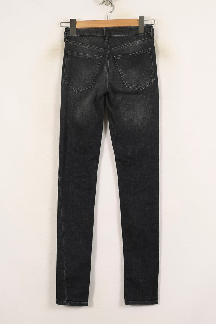 Jean Slim Noir - Taille XS/34 de la marque Comptoir des Cotonniers | PARAD71246 - Vendu par Paradigme - Image 4