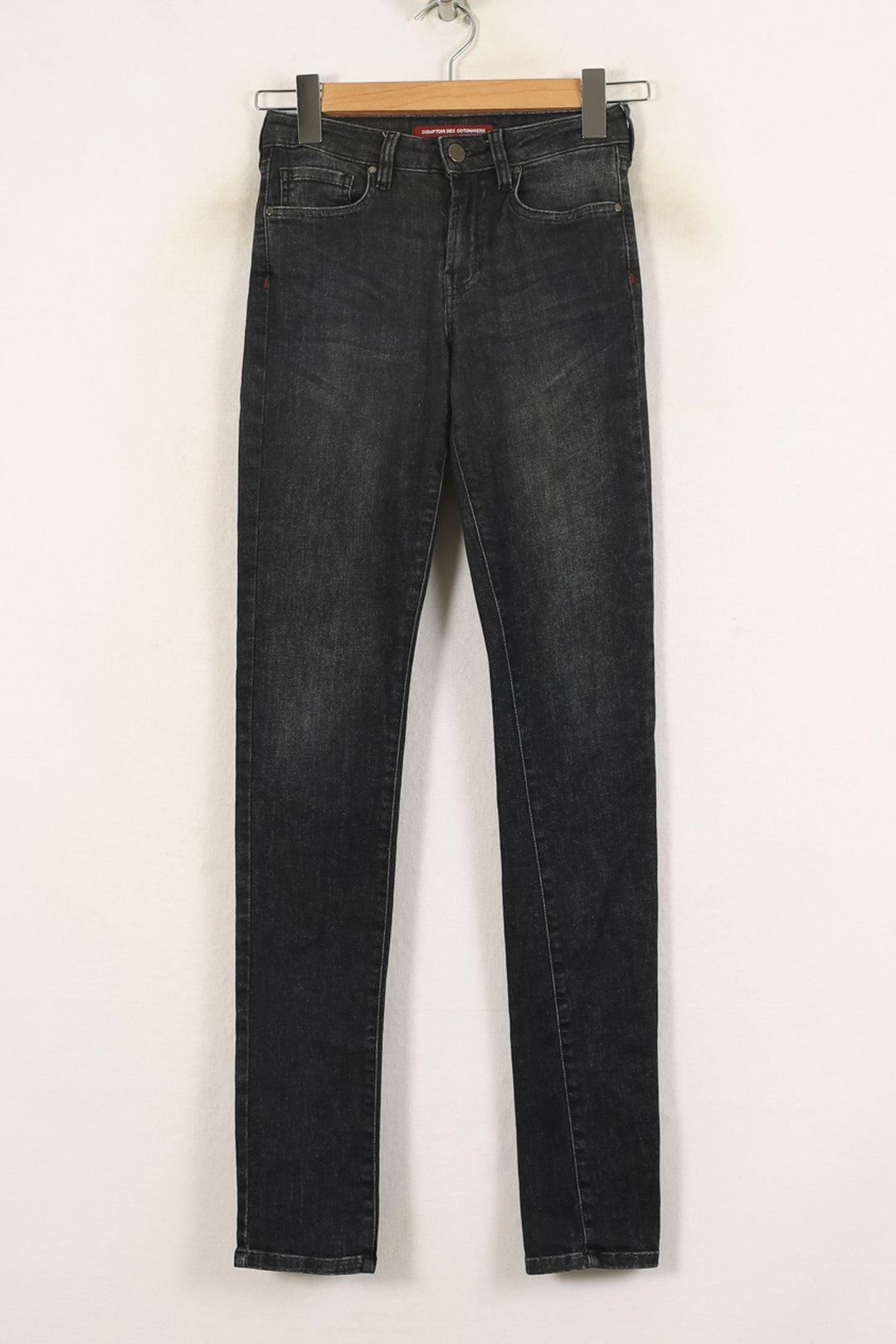 Jean Slim Noir - Taille XS/34 de la marque Comptoir des Cotonniers | PARAD71246 - Vendu par Paradigme - Image 2