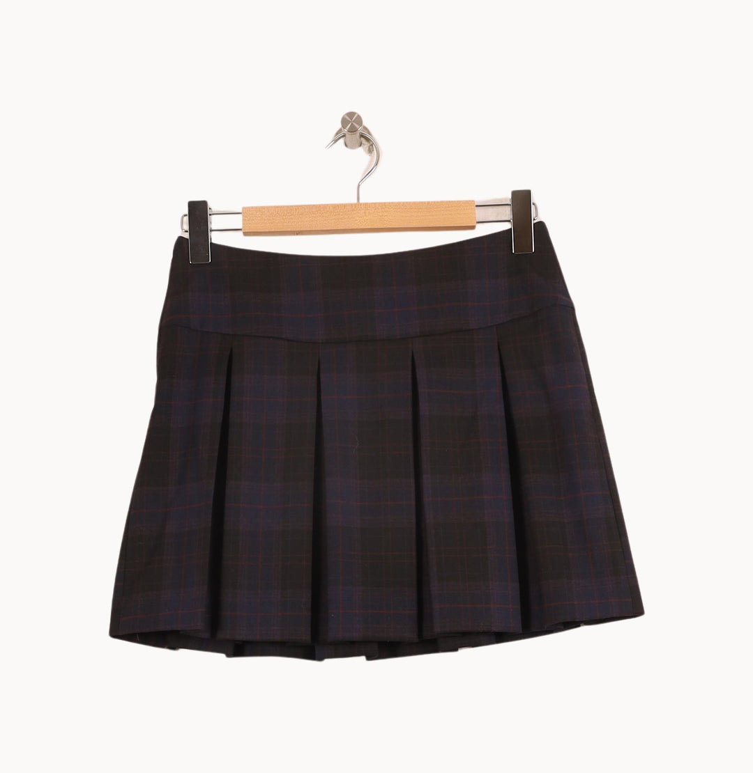 Jupe Plissée Noire et Bleue - Taille S/36 de la marque Sandro | PARAD71250 - Vendu par Paradigme - Image 4