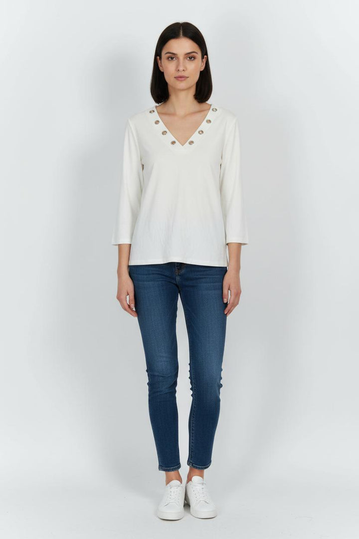 Blouse Blanche - Taille M/38 de la marque Maison 123 | PARAD71258 - Vendu par Paradigme - Image 1