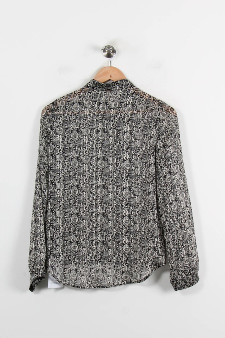 Chemise Noire et Blanche - Taille XS/34 de la marque I.Code | PARAD71268 - Vendu par Paradigme - Image 4