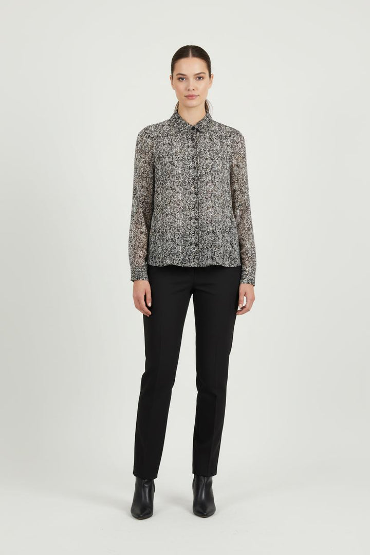 Chemise Noire et Blanche - Taille XS/34 de la marque I.Code | PARAD71268 - Vendu par Paradigme - Image 1