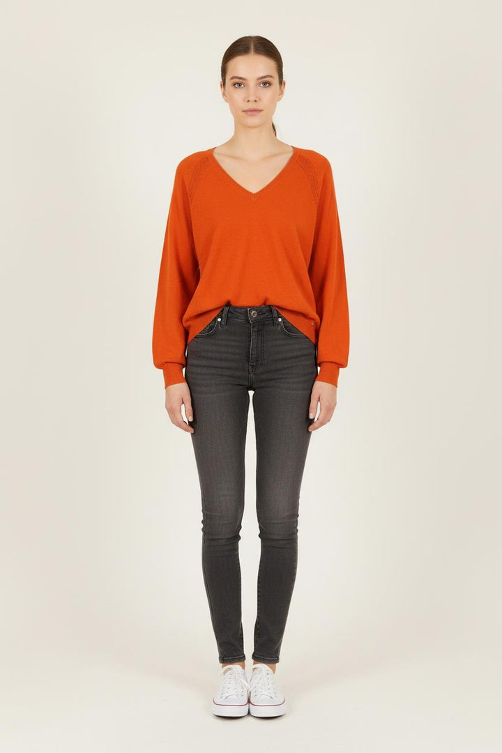 Pull Orange - Taille L/40 de la marque Des petits hauts | PARAD71290 - Vendu par Paradigme - Image 1
