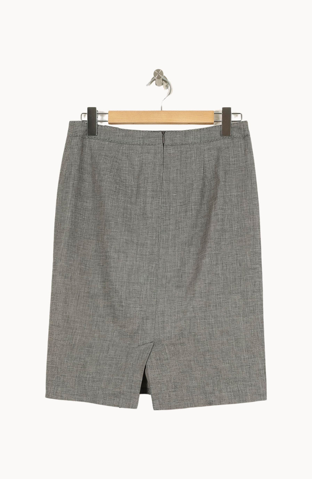 Jupe Droite Grise - Taille M/38 de la marque Gerard Darel | PARAD71292 - Vendu par Paradigme - Image 4
