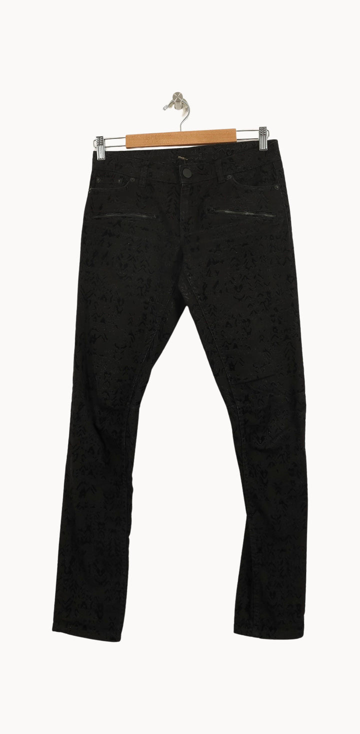 Jean Noir - Taille M/38 de la marque Maje | PARAD71294 - Vendu par Paradigme - Image 2