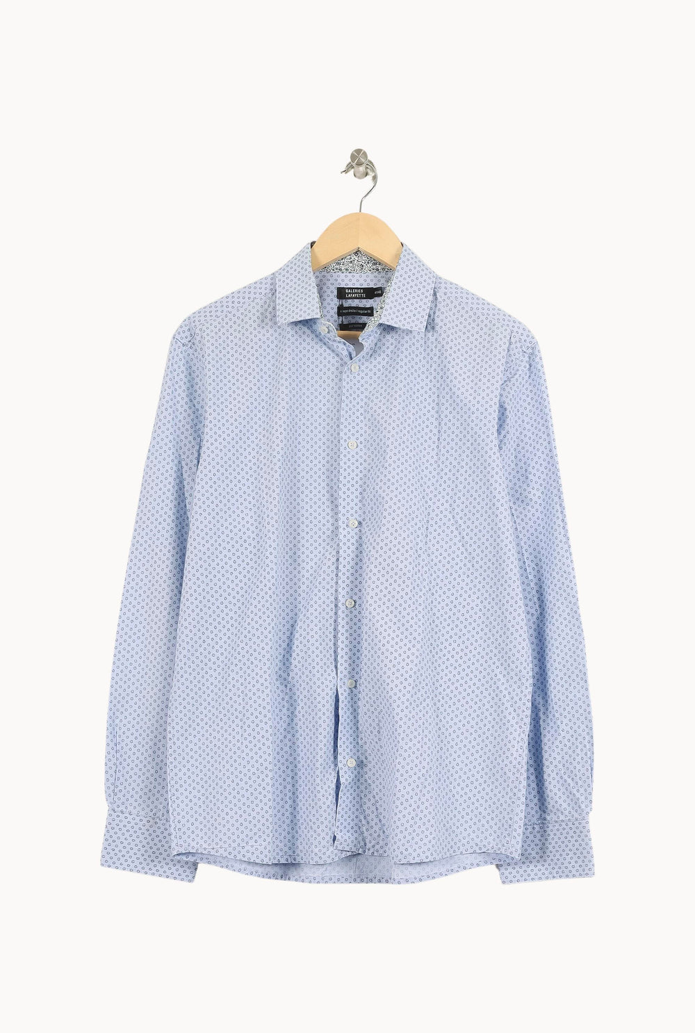 Chemise Bleue - Taille XL/42 de la marque Galeries Lafayette | PARAD71298 - Vendu par Paradigme - Image 2