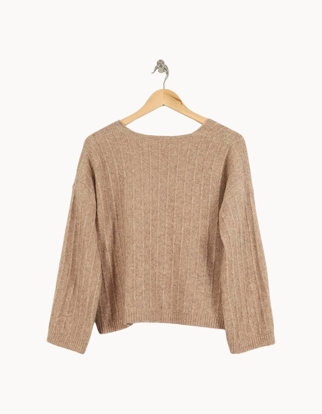 Pull Marron - Taille XXS/32 de la marque Grace & Mila | PARAD71303 - Vendu par Paradigme - Image 4
