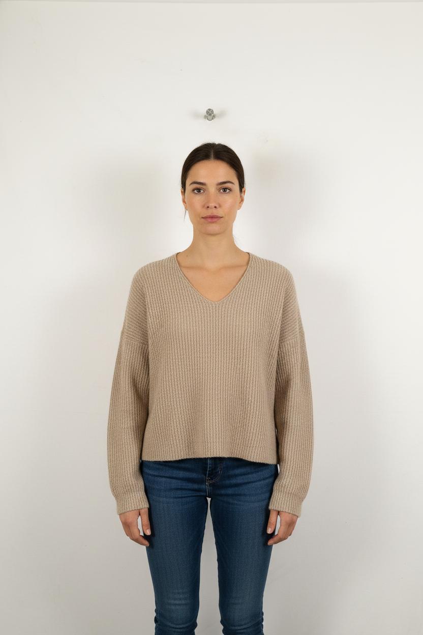Pull Marron - Taille XXS/32