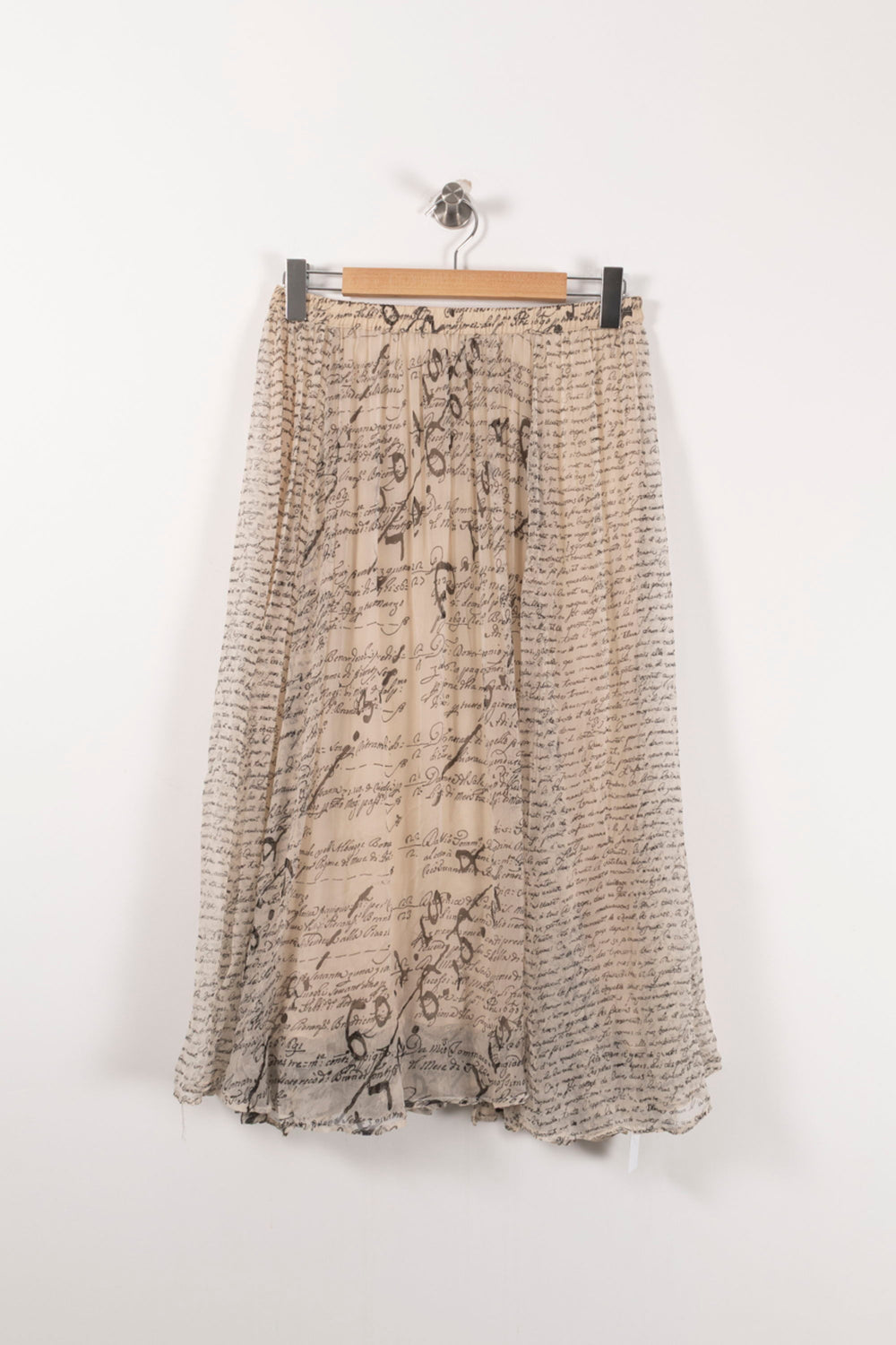 Jupe Longue Beige et Noire - Taille M/38 de la marque Mes Demoiselles Paris | PARAD71314 - Vendu par Paradigme - Image 2