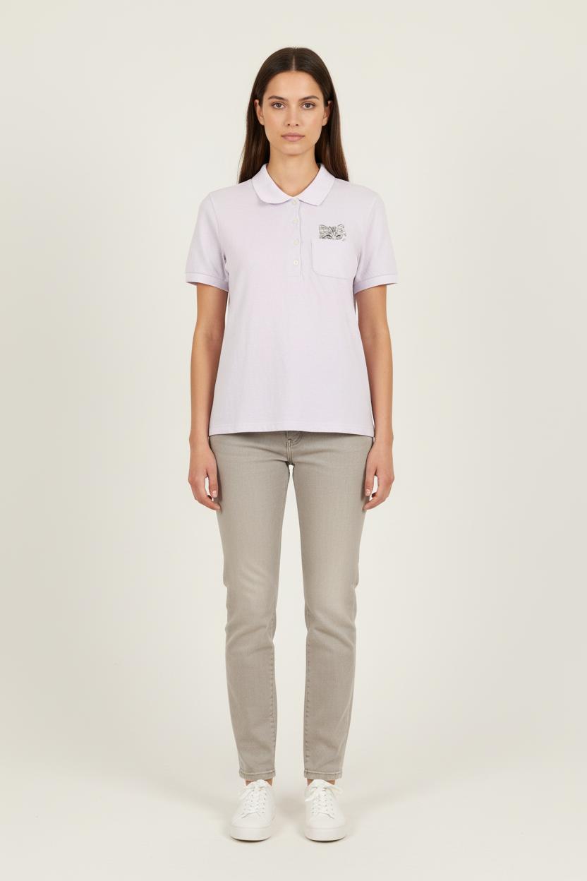 Polo Violet - Taille S/36 de la marque Paul & Joe | PARAD71318 - Vendu par Paradigme - Image 1