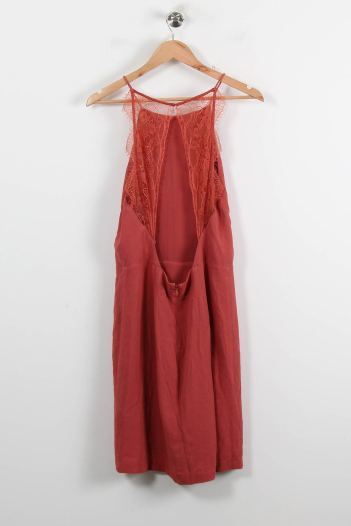 Robe Midi Rose - Taille L/40 de la marque Samsoe Samsoe | PARAD71324 - Vendu par Paradigme - Image 4