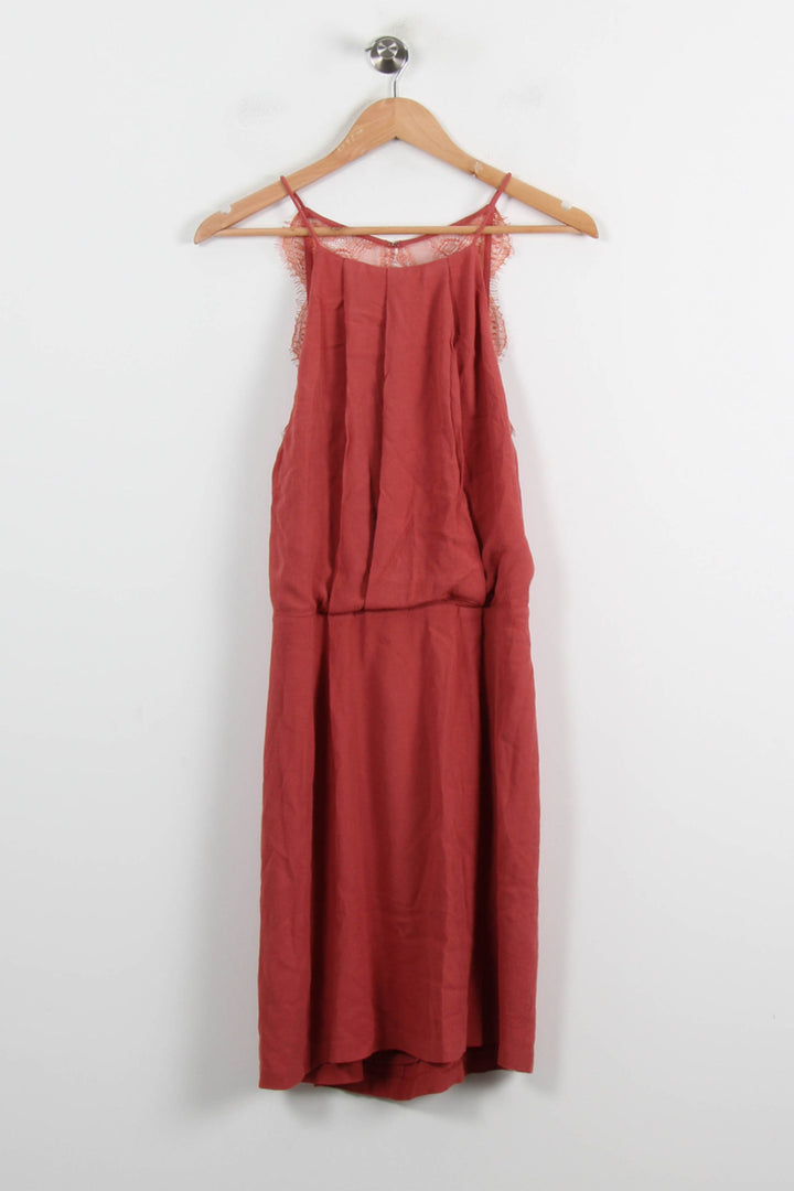 Robe Midi Rose - Taille L/40 de la marque Samsoe Samsoe | PARAD71324 - Vendu par Paradigme - Image 2