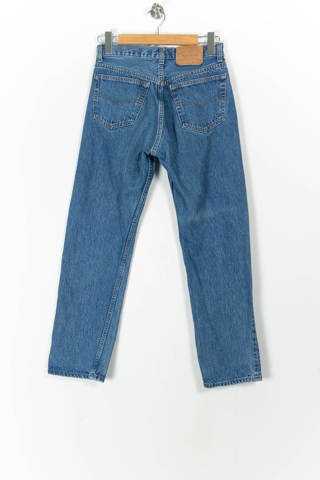 Jean Droit Bleu - Taille L/40 de la marque Levi's | PARAD71336 - Vendu par Paradigme - Image 4