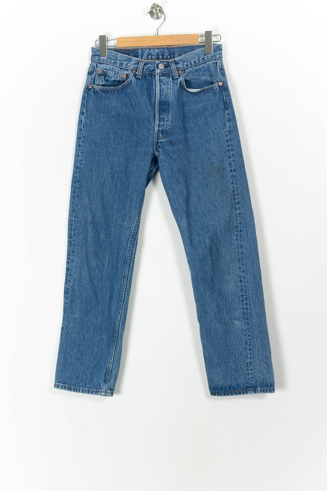 Jean Droit Bleu - Taille L/40 de la marque Levi's | PARAD71336 - Vendu par Paradigme - Image 2