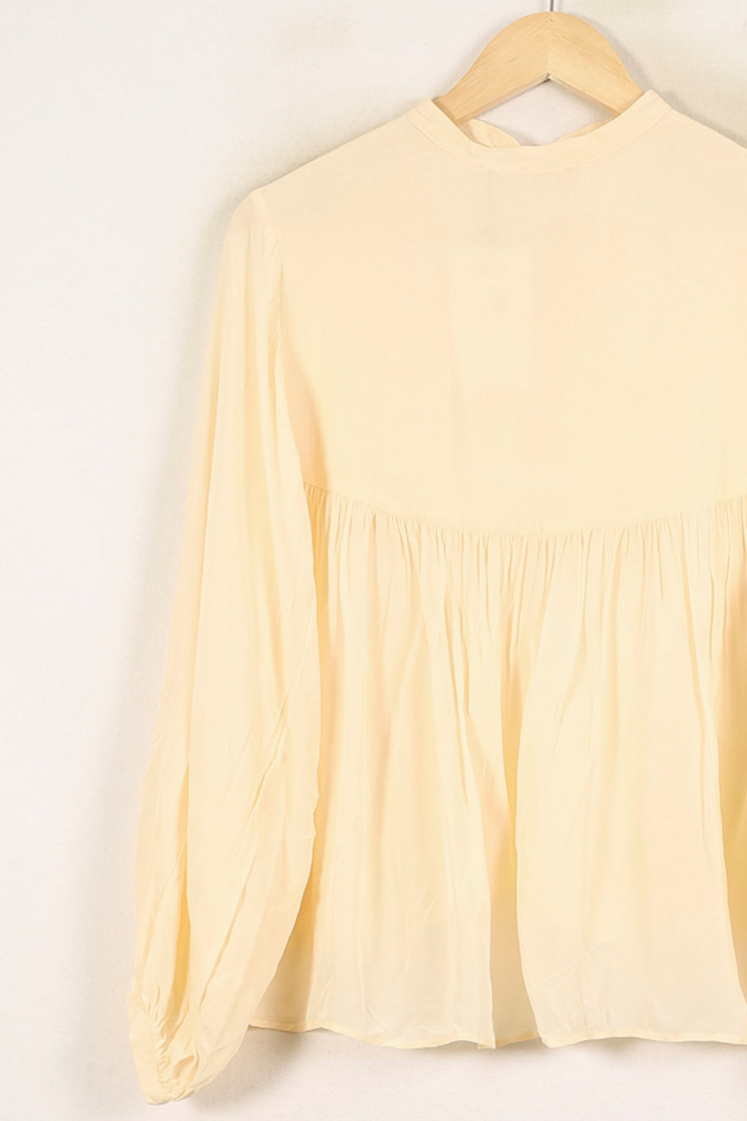Blouse Ivoire - Taille L/40 de la marque Vanessa Bruno | PARAD71337 - Vendu par Paradigme - Image 4