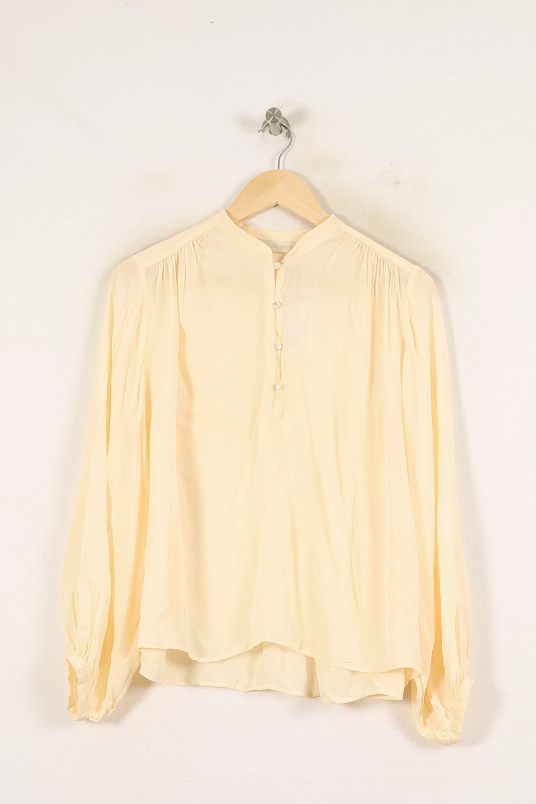 Blouse Ivoire - Taille L/40 de la marque Vanessa Bruno | PARAD71337 - Vendu par Paradigme - Image 2