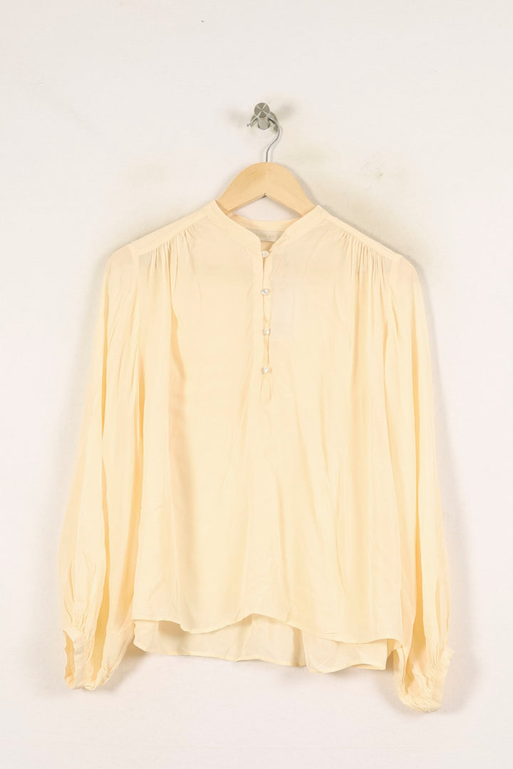 Blouse Ivoire - Taille L/40 de la marque Vanessa Bruno | PARAD71337 - Vendu par Paradigme - Image 2