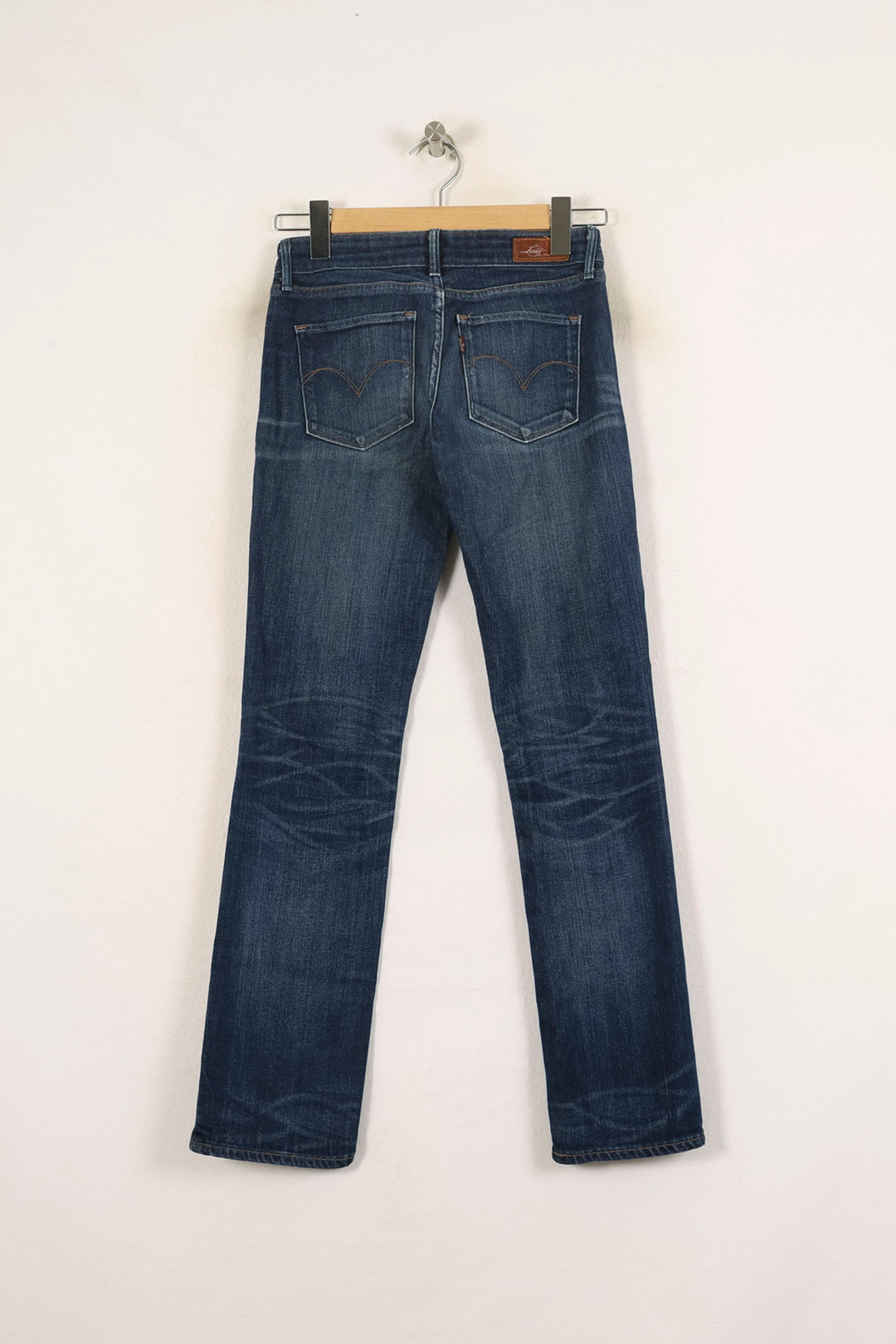 Jean Droit Bleu - Taille S/36 de la marque Levi's | PARAD71340 - Vendu par Paradigme - Image 4