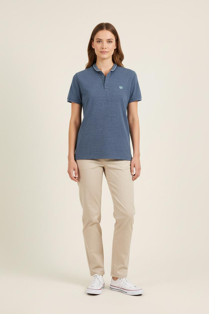 Polo Bleu - Taille M/38 de la marque The Kooples | PARAD71355 - Vendu par Paradigme - Image 1