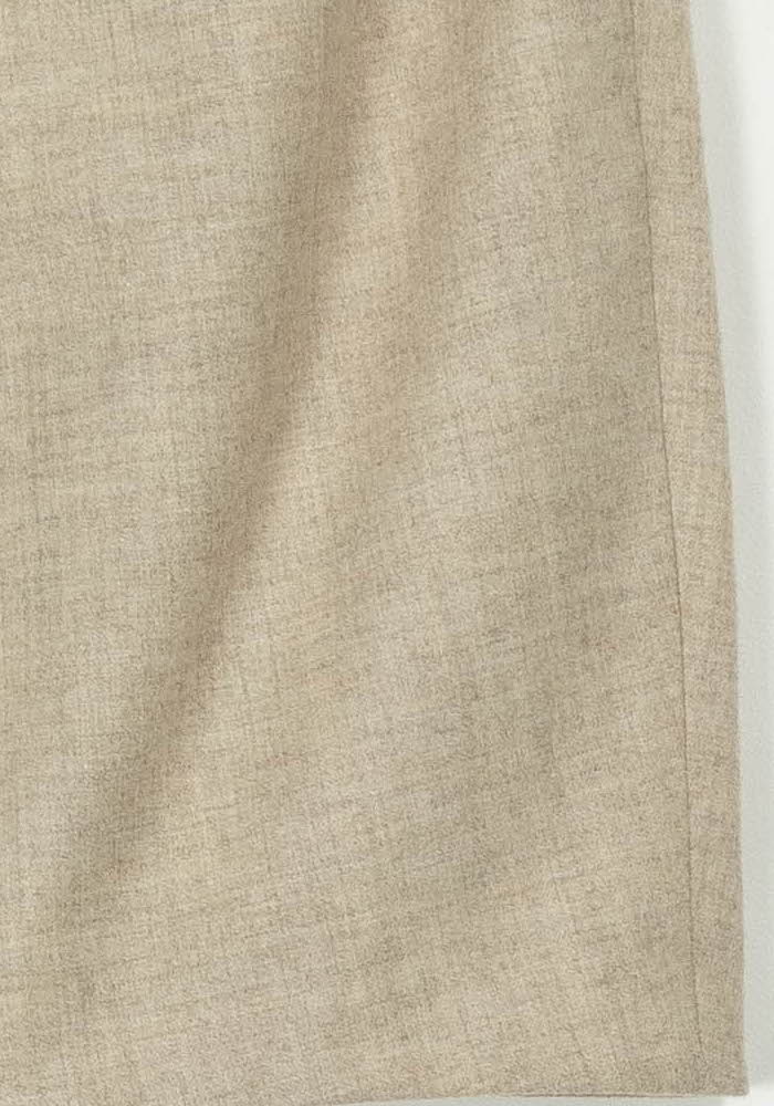 Jupe Droite Beige - Taille M/38 de la marque Tara Jarmon | PARAD71365 - Vendu par Paradigme - Image 3