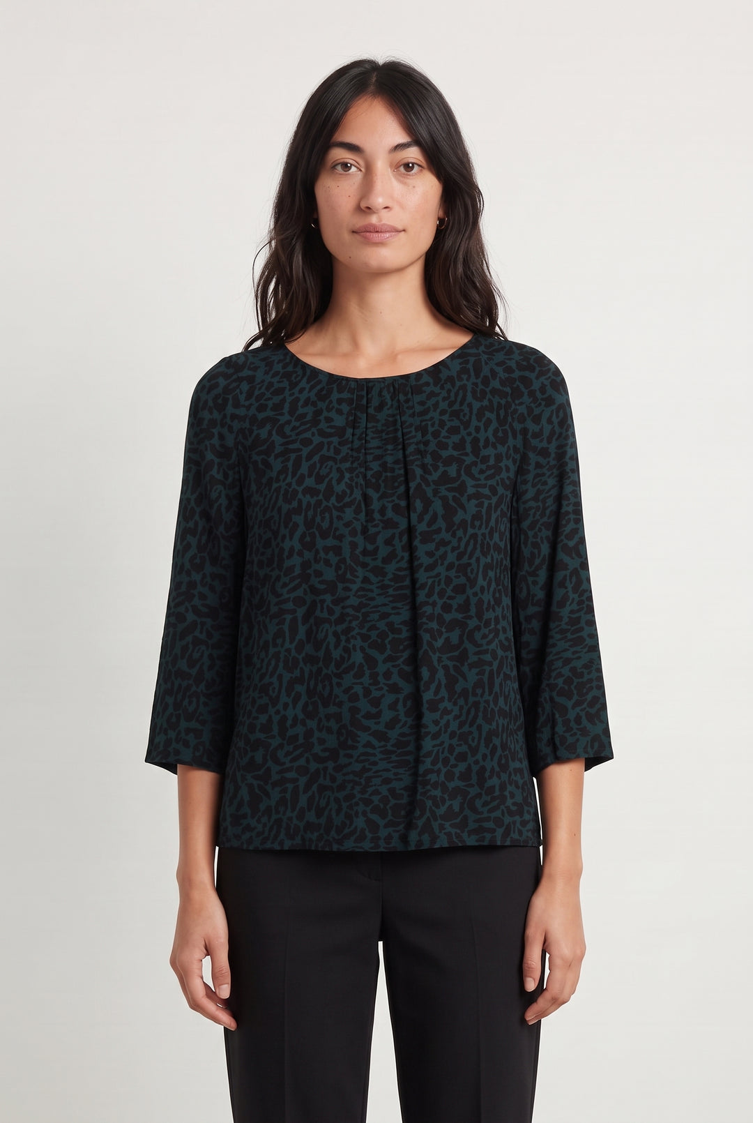 Blouse Verte et Noire - Taille XS/34 de la marque Comptoir des Cotonniers | PARAD71377 - Vendu par Paradigme - Image 1