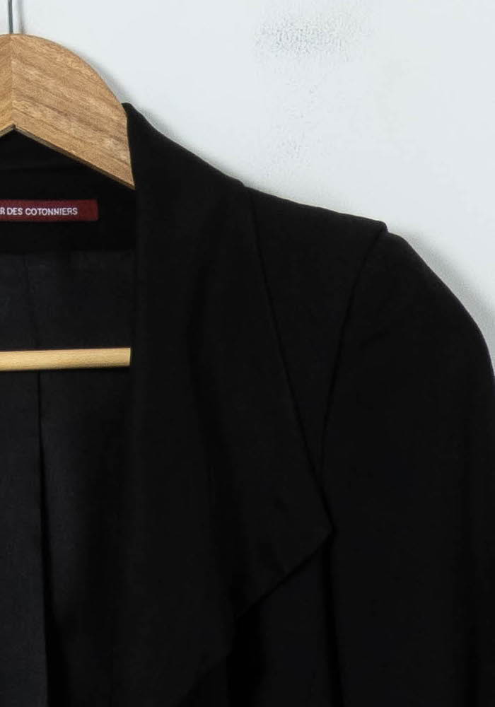 Blazer Noir - Taille S/36 de la marque Comptoir des Cotonniers | PARAD71378 - Vendu par Paradigme - Image 3