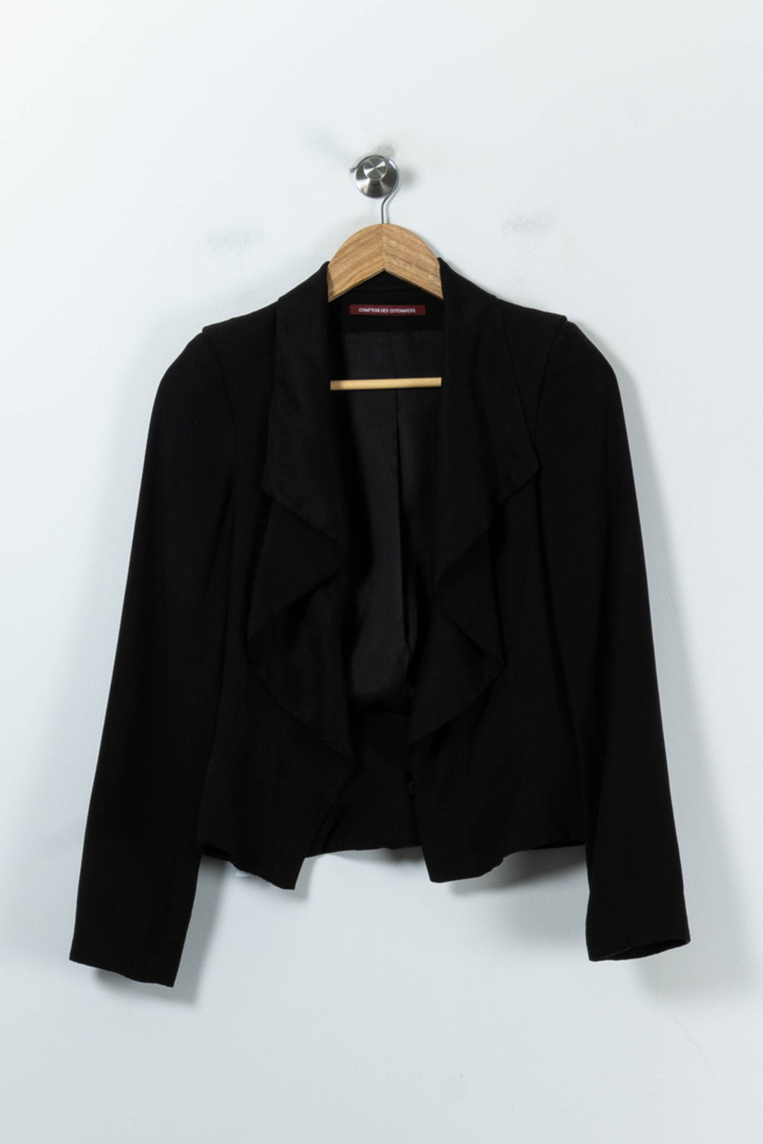 Blazer Noir - Taille S/36 de la marque Comptoir des Cotonniers | PARAD71378 - Vendu par Paradigme - Image 2