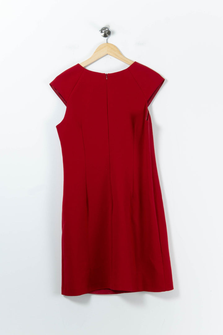 Robe Droite Rouge - Taille XXL/44 de la marque ZAPA | PARAD71382 - Vendu par Paradigme - Image 4