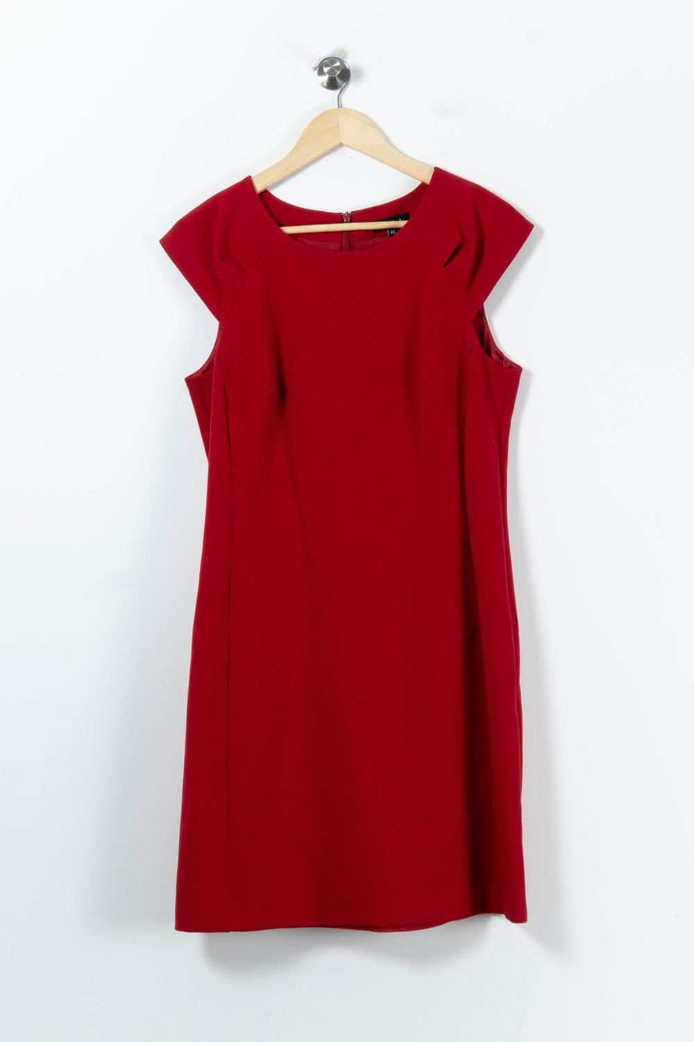 Robe Droite Rouge - Taille XXL/44 de la marque ZAPA | PARAD71382 - Vendu par Paradigme - Image 2
