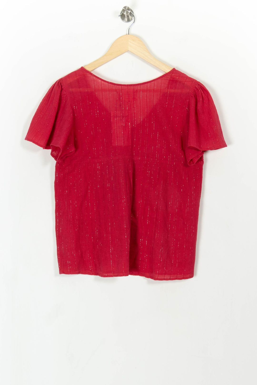 Blouse Rose - Taille S/36 de la marque ba&sh | PARAD71395 - Vendu par Paradigme - Image 4