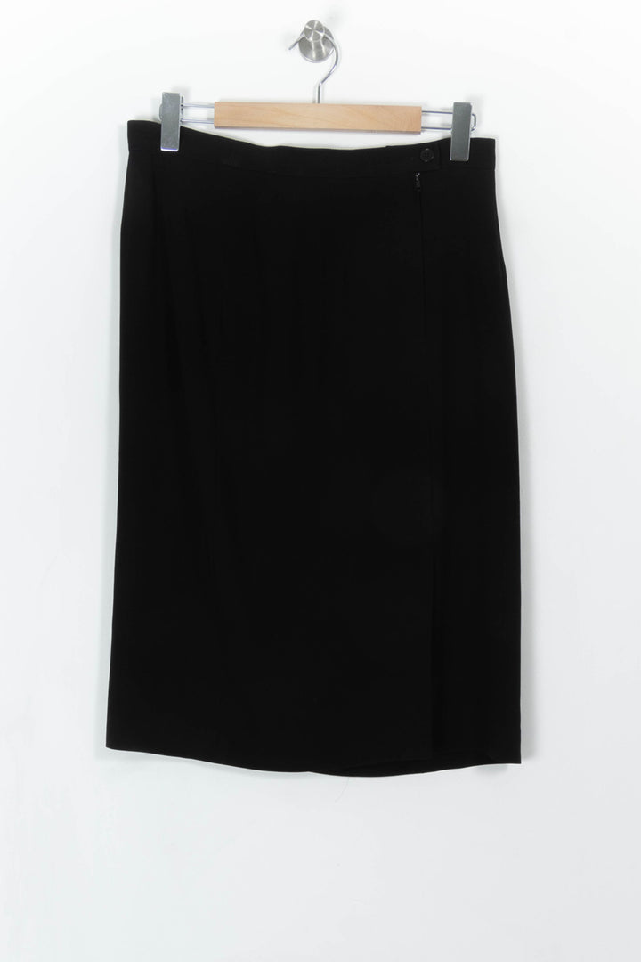 Jupe Droite Noire - Taille XXL/44 de la marque Marina Rinaldi | PARAD71401 - Vendu par Paradigme - Image 4
