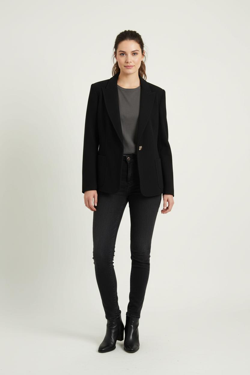 Blazer Noir - Taille XXL/44 de la marque Marina Rinaldi | PARAD71413 - Vendu par Paradigme - Image 1