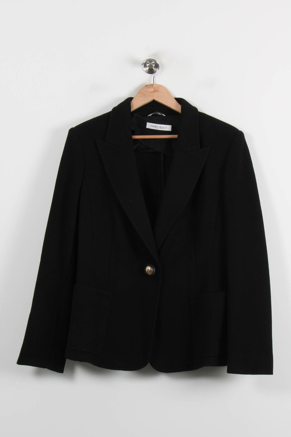 Blazer Noir - Taille XXL/44 de la marque Marina Rinaldi | PARAD71413 - Vendu par Paradigme - Image 2