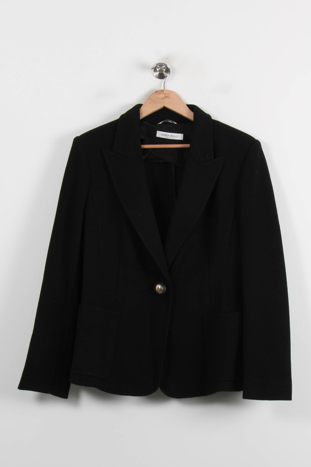 Blazer Noir - Taille XXL/44 de la marque Marina Rinaldi | PARAD71413 - Vendu par Paradigme - Image 2