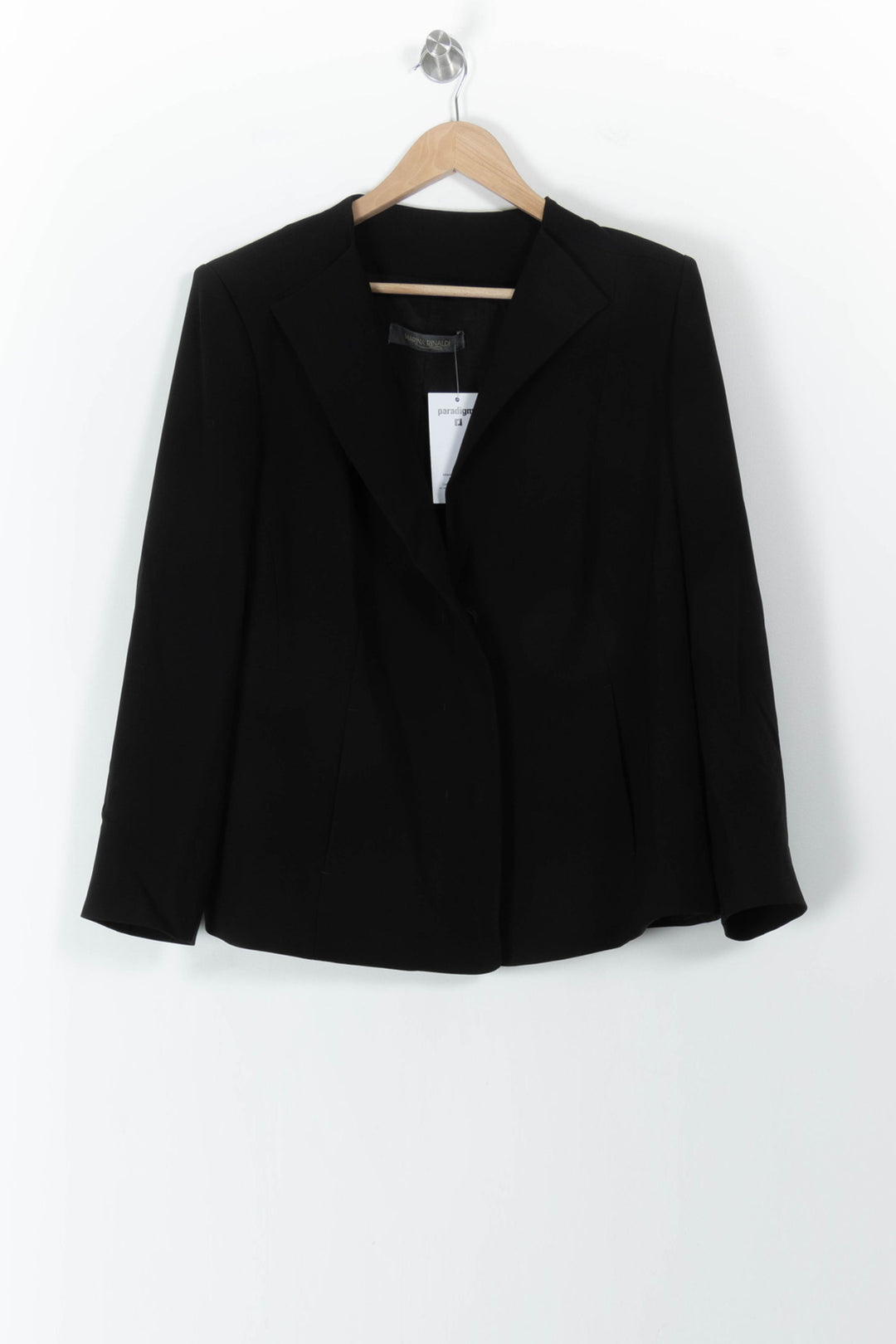 Blazer Noir - Taille XXL/44 de la marque Marina Rinaldi | PARAD71418 - Vendu par Paradigme - Image 2