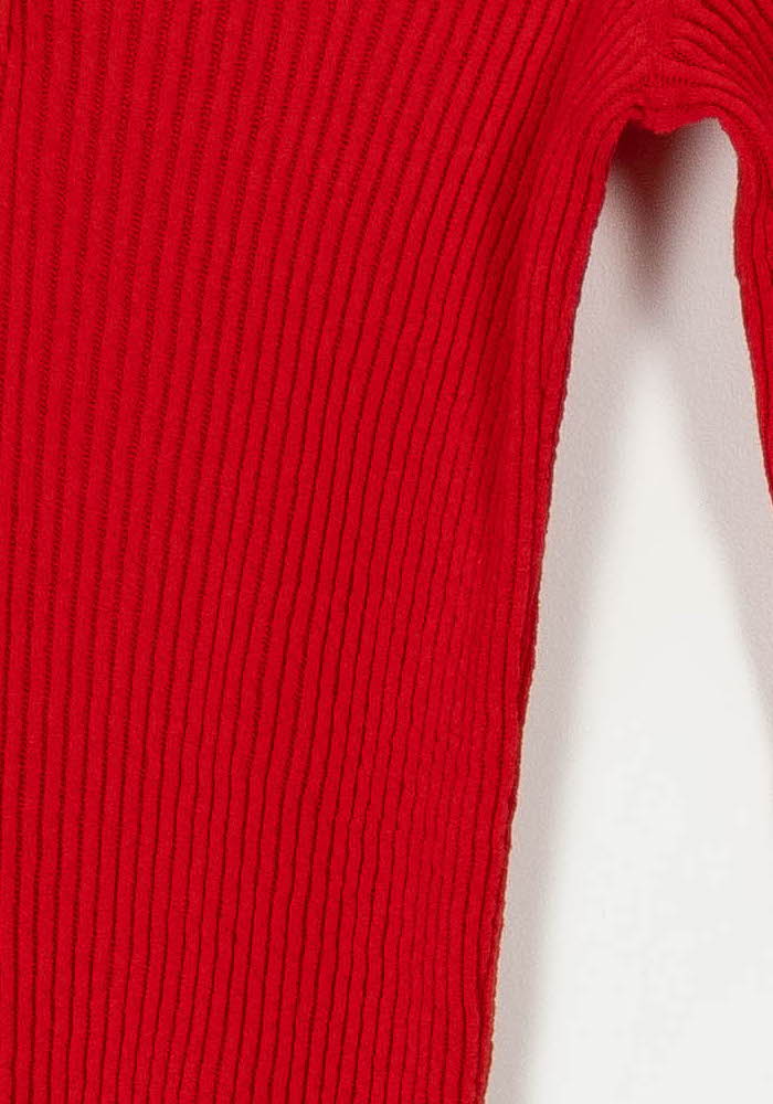 Polo Rouge - Taille S/36 de la marque Claudie Pierlot | PARAD71419 - Vendu par Paradigme - Image 3