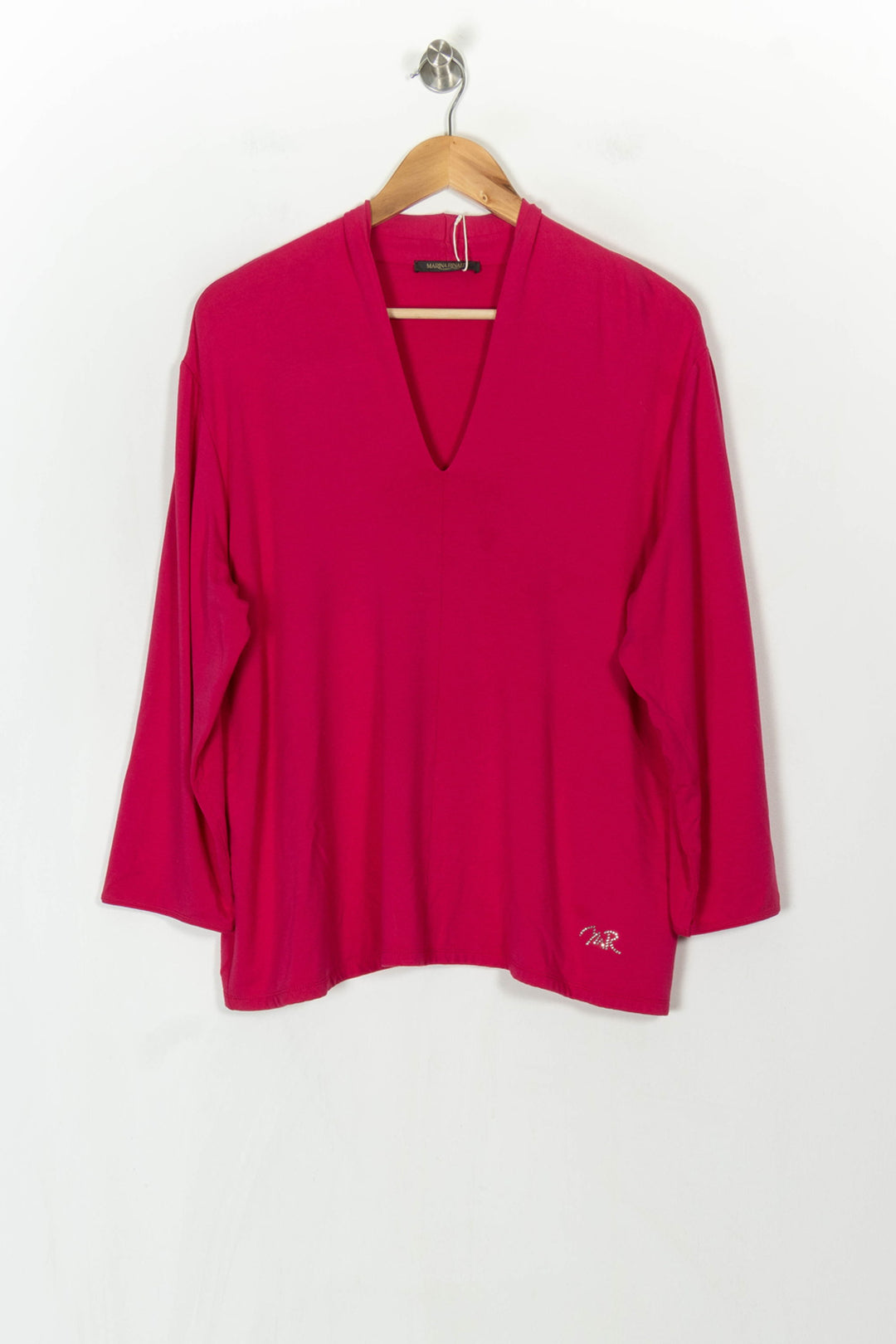 Blouse Rose - Taille XL/42 de la marque Marina Rinaldi | PARAD71420 - Vendu par Paradigme - Image 2