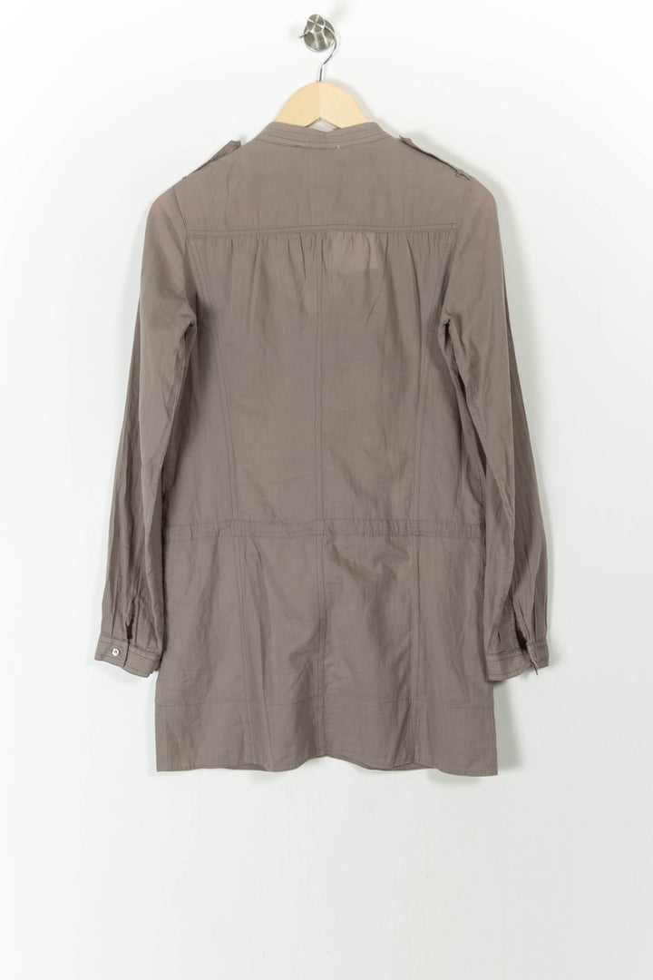 Robe Chemise Grise - Taille S/36 de la marque Comptoir des Cotonniers | PARAD71435 - Vendu par Paradigme - Image 4